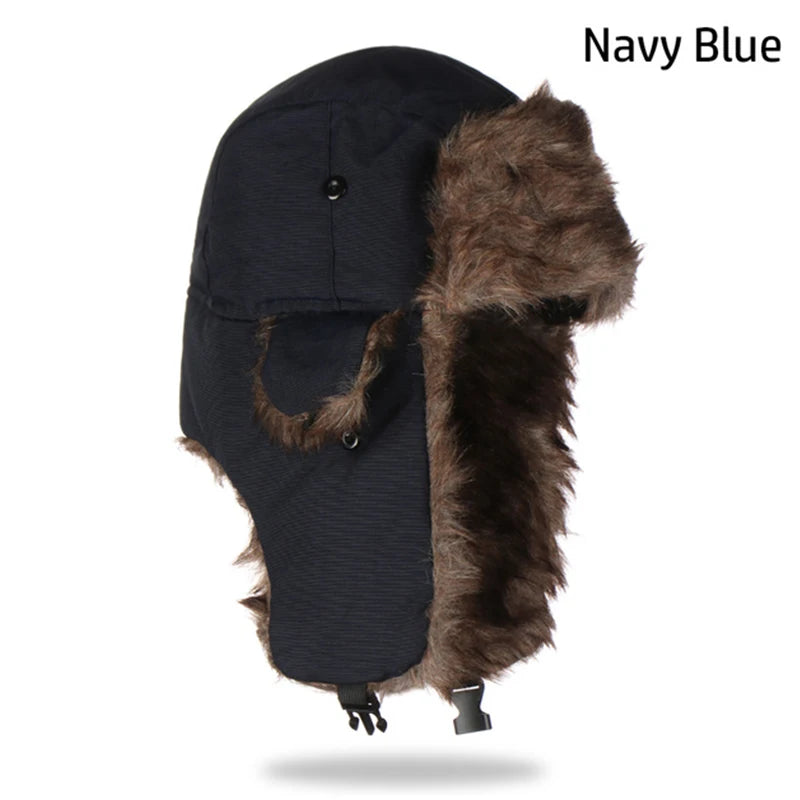 Warm Windproof Bomber Cap