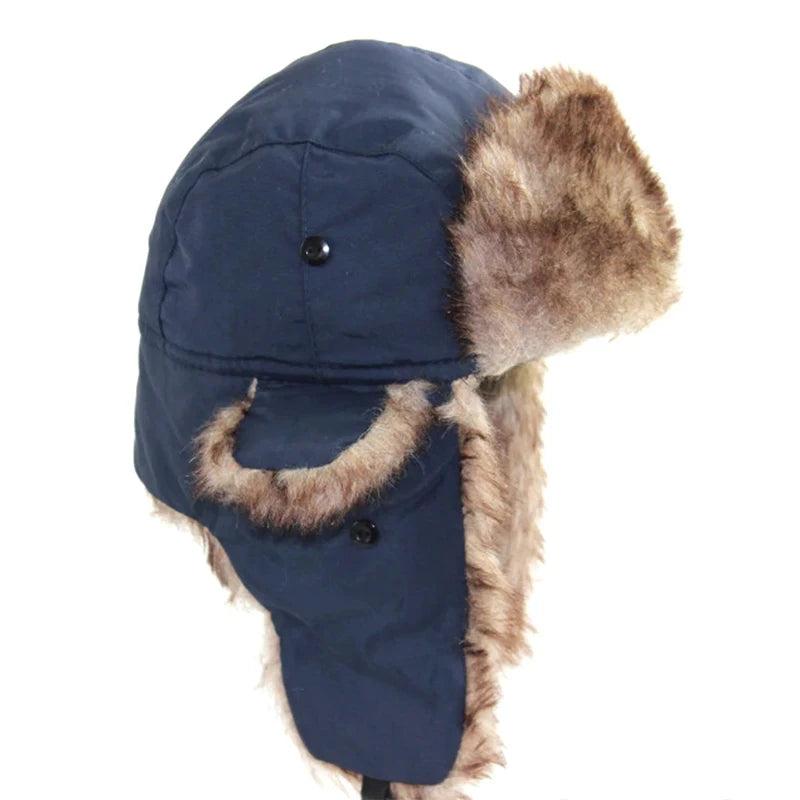 Warm Windproof Bomber Cap