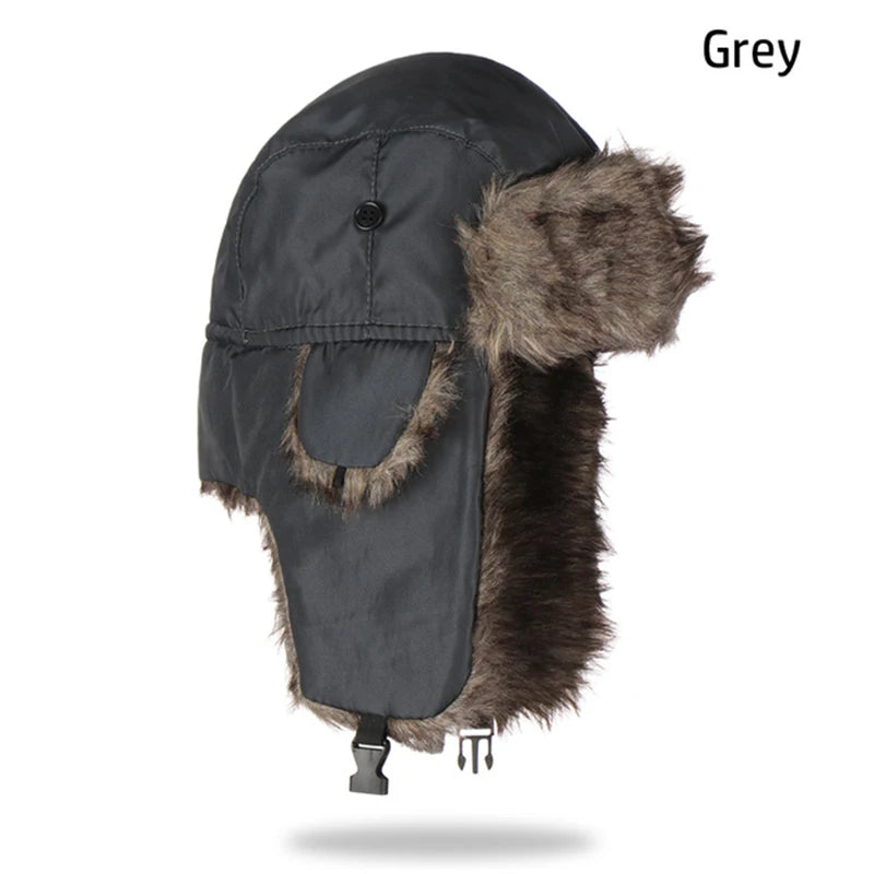 Warm Windproof Bomber Cap