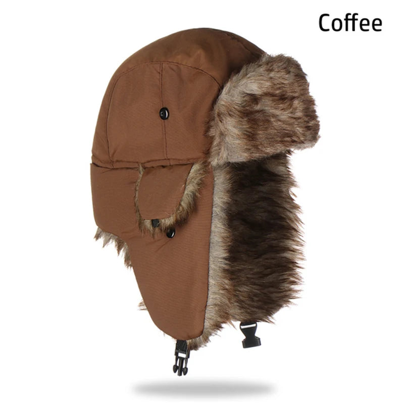 Warm Windproof Bomber Cap