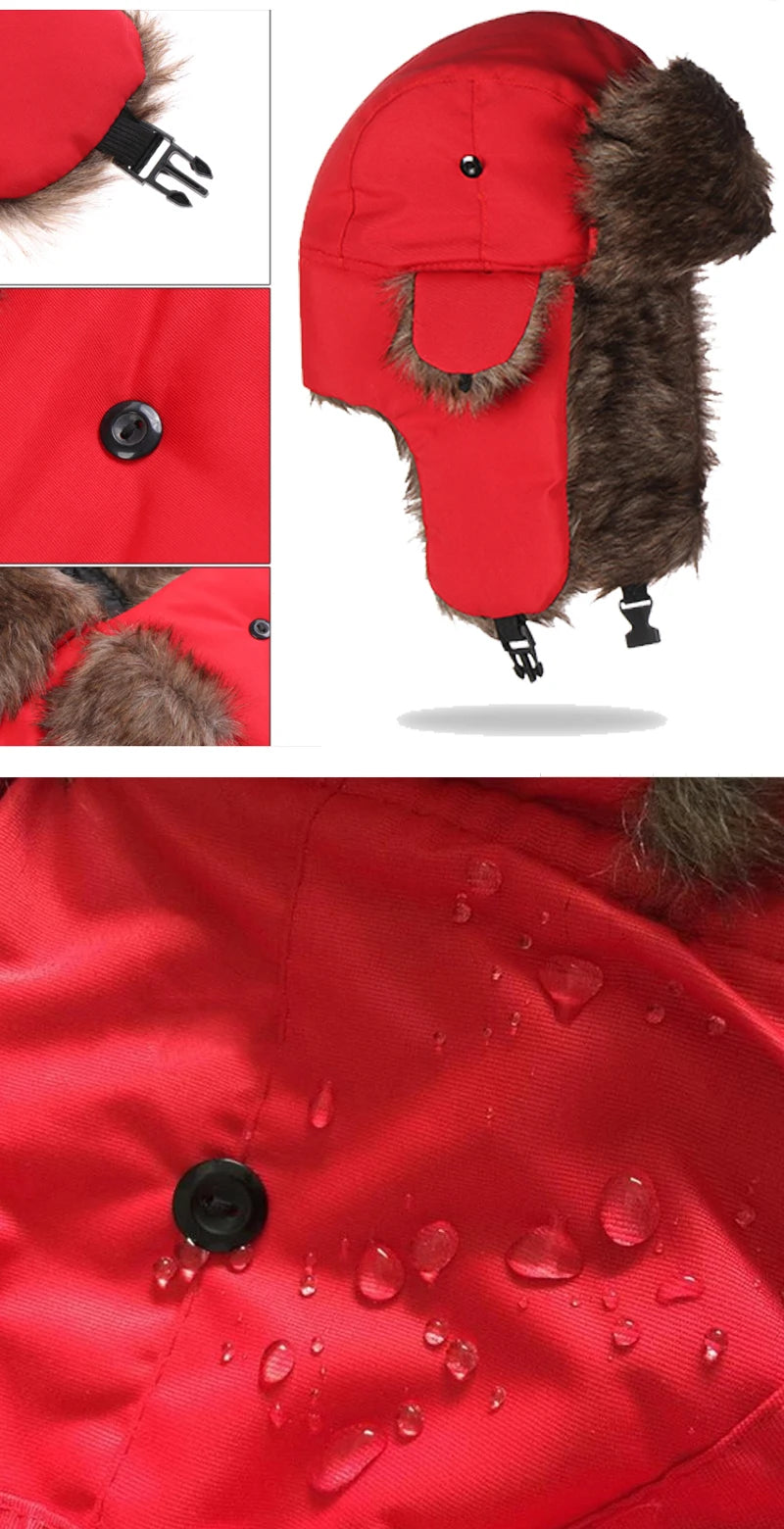 Warm Windproof Bomber Cap