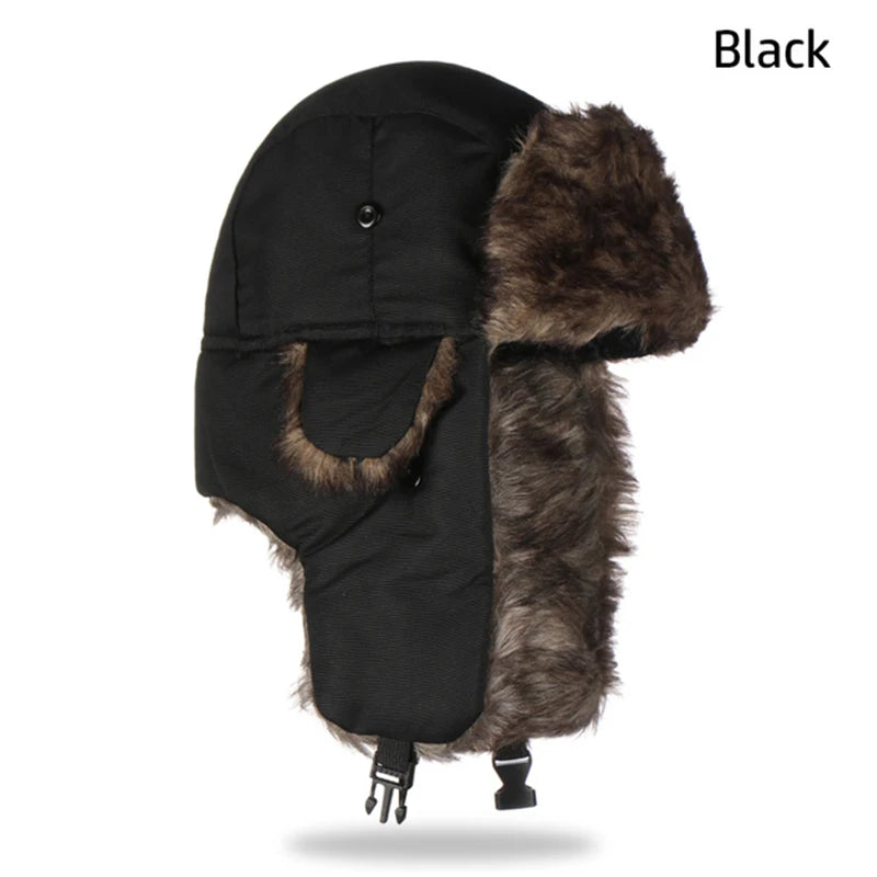 Warm Windproof Bomber Cap