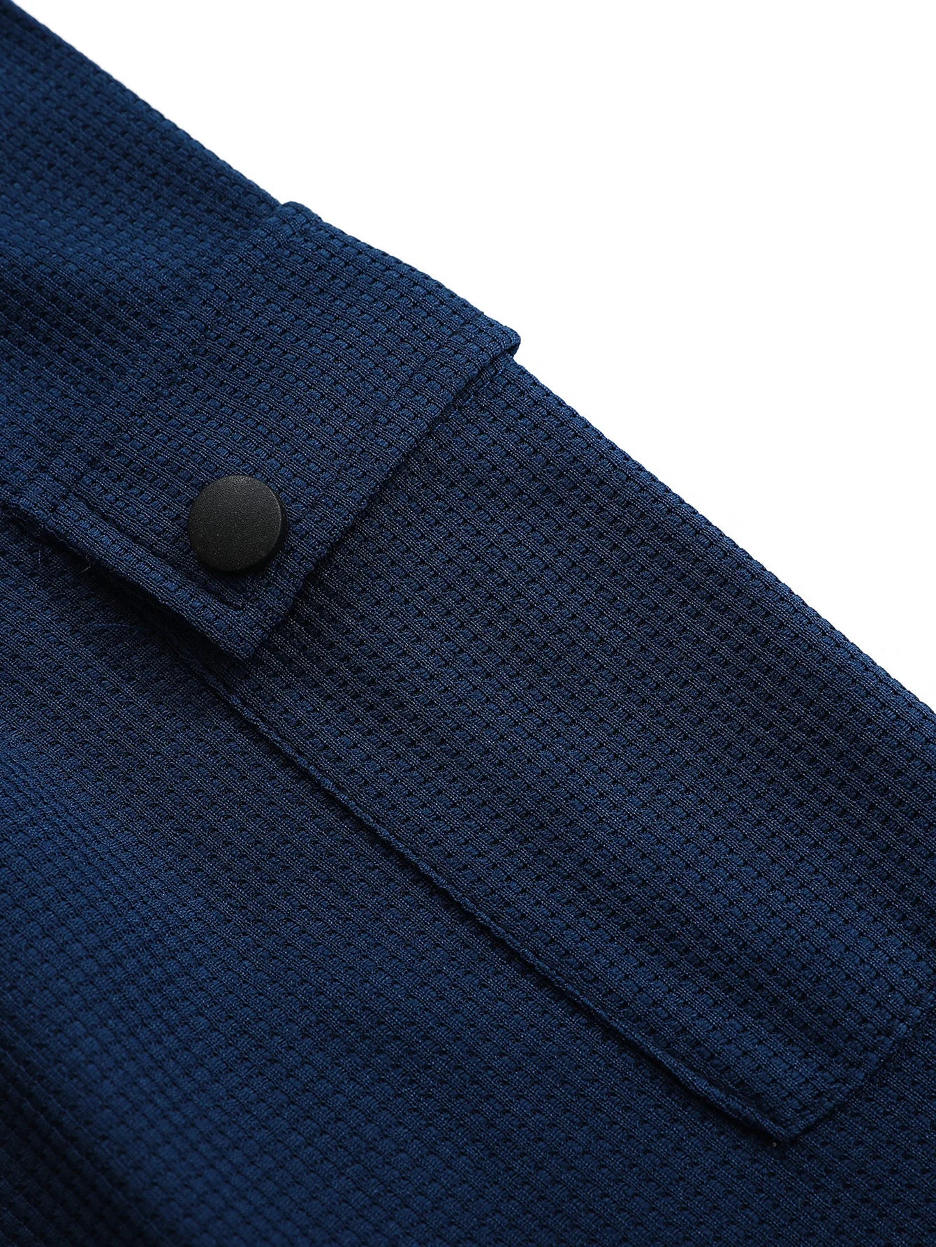 Mens Waffle Cotton Henley neck Shirt