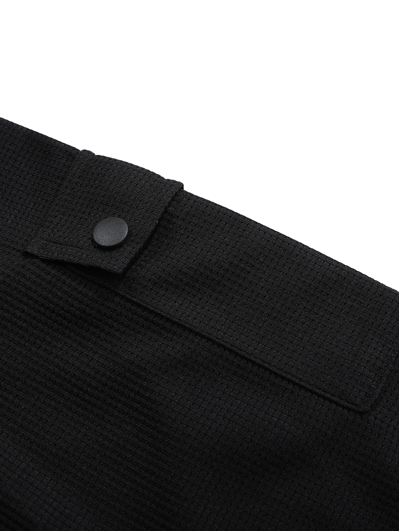 Mens Waffle Cotton Henley neck Shirt