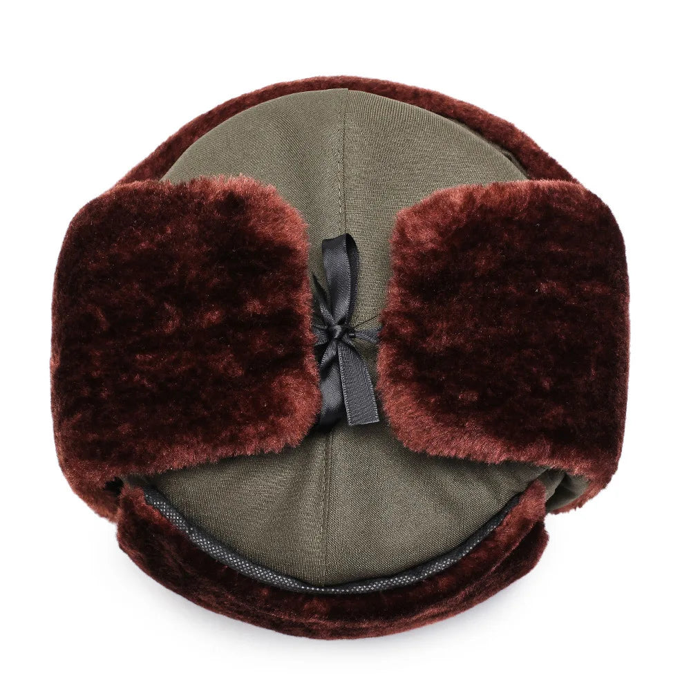 Fur Winter Trapper Hat