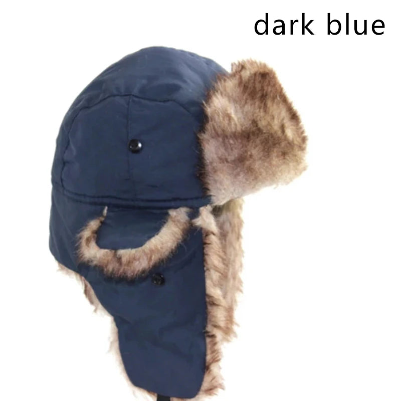 Warm Windproof Bomber Cap