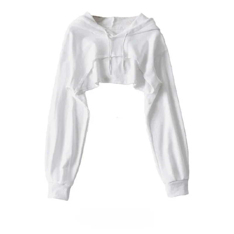 Womens Cropped Hoodie