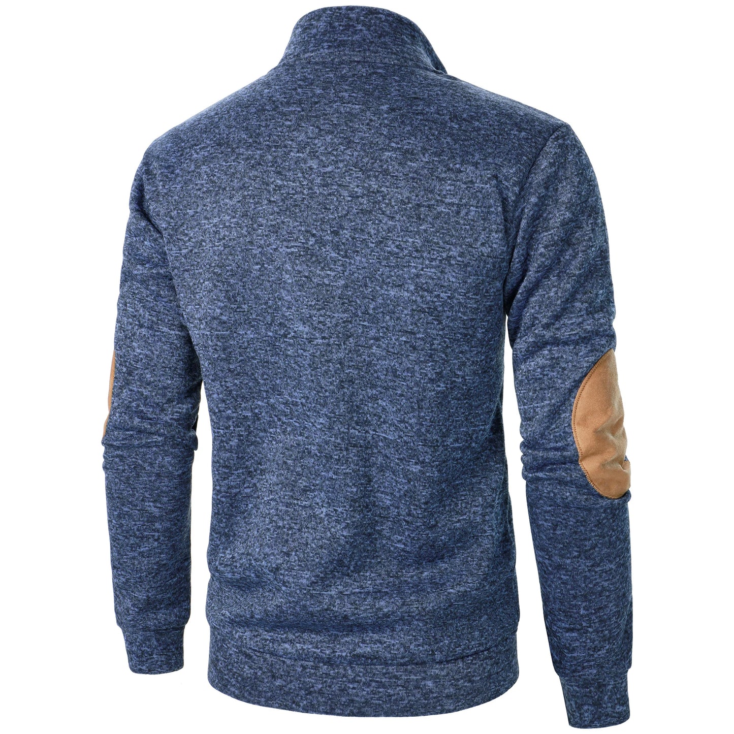 Long Sleeve Stand Collar Knitted Sweater