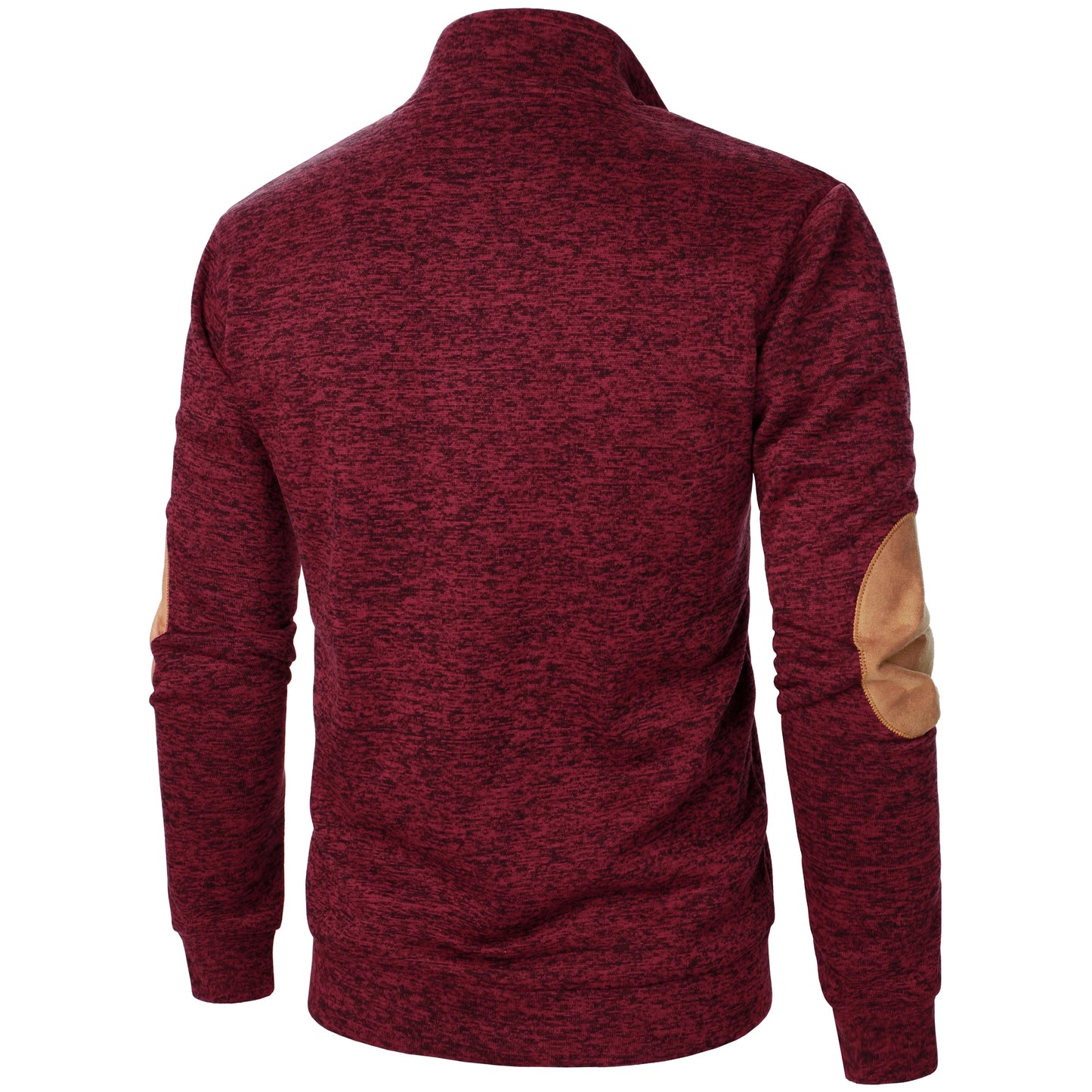 Long Sleeve Stand Collar Knitted Sweater