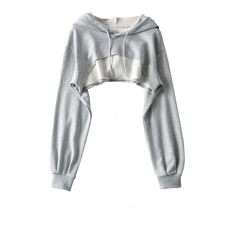 Womens Cropped Hoodie