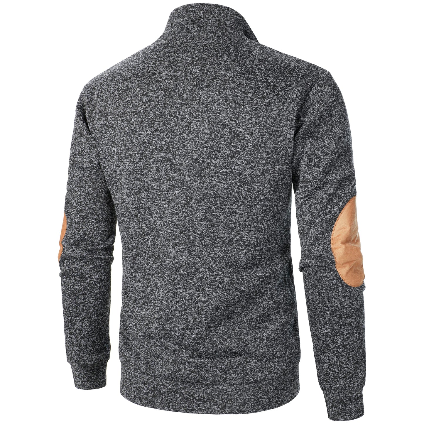 Long Sleeve Stand Collar Knitted Sweater