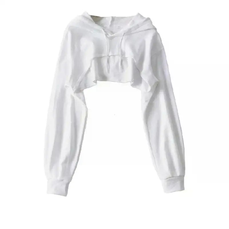 Womens Cropped Hoodie