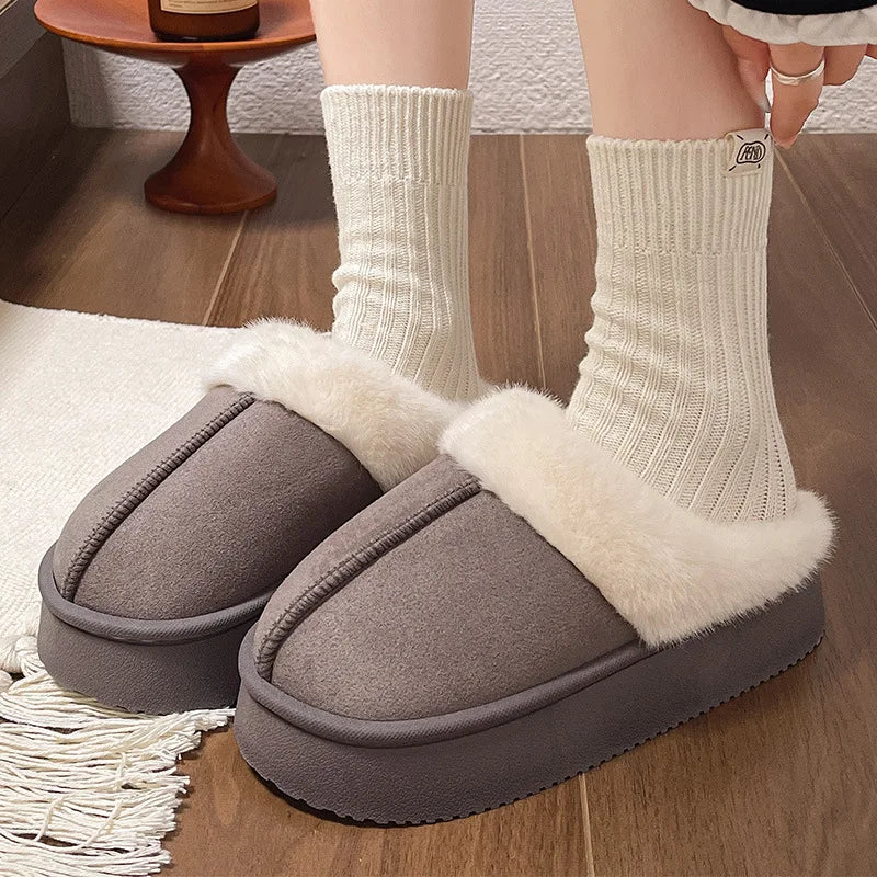 Womens Fur Lined Ankle Boots