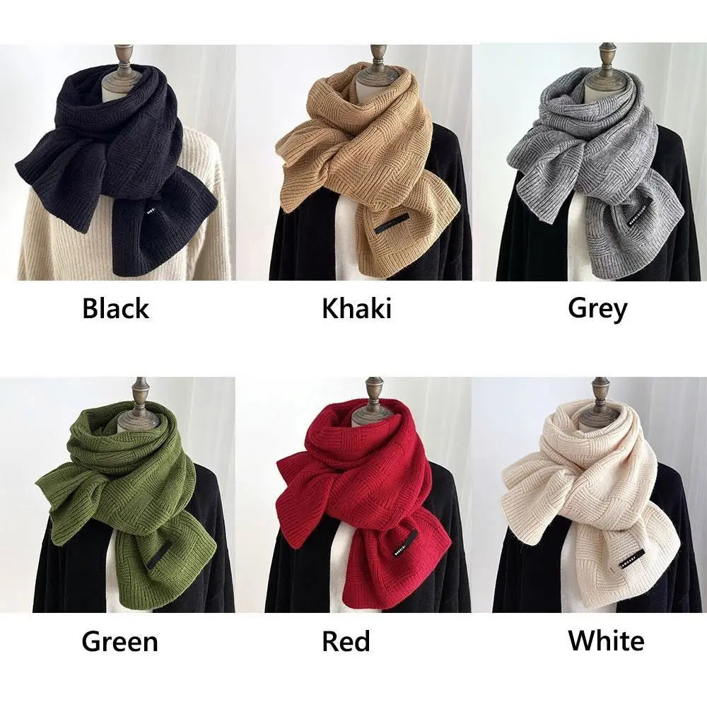 Knitted Imitation Cashmere Scarf