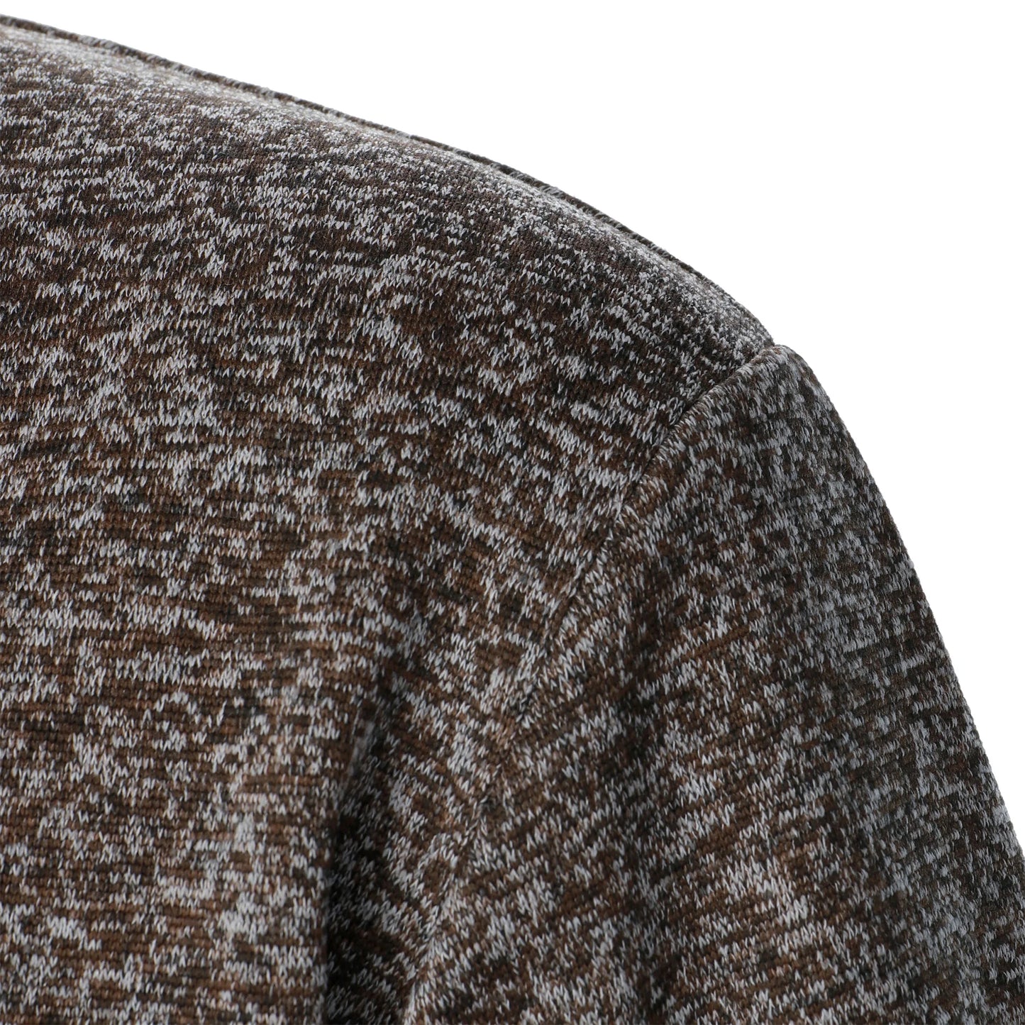 Long Sleeve Stand Collar Knitted Sweater