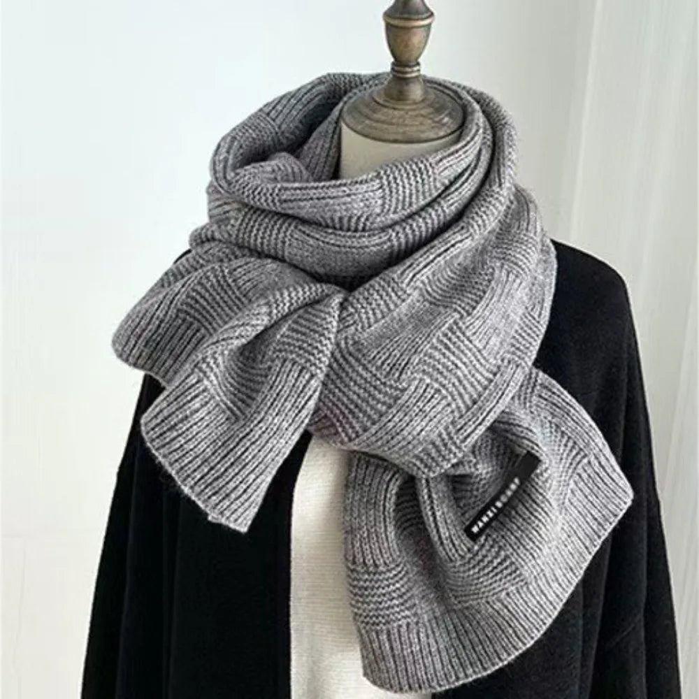 Knitted Imitation Cashmere Scarf