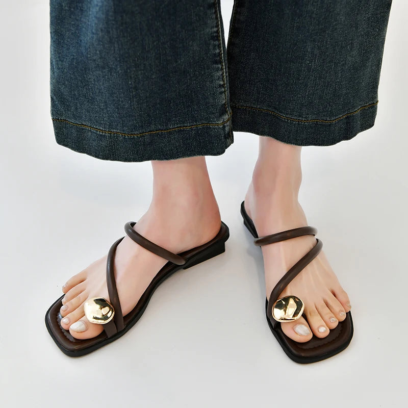 Luxury Womens Flip Flops Sandals