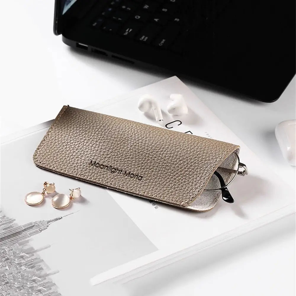 Protective Leather Sunglasses Case