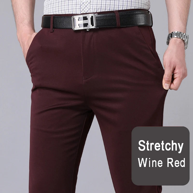 Men's Stretch Business Trousers
