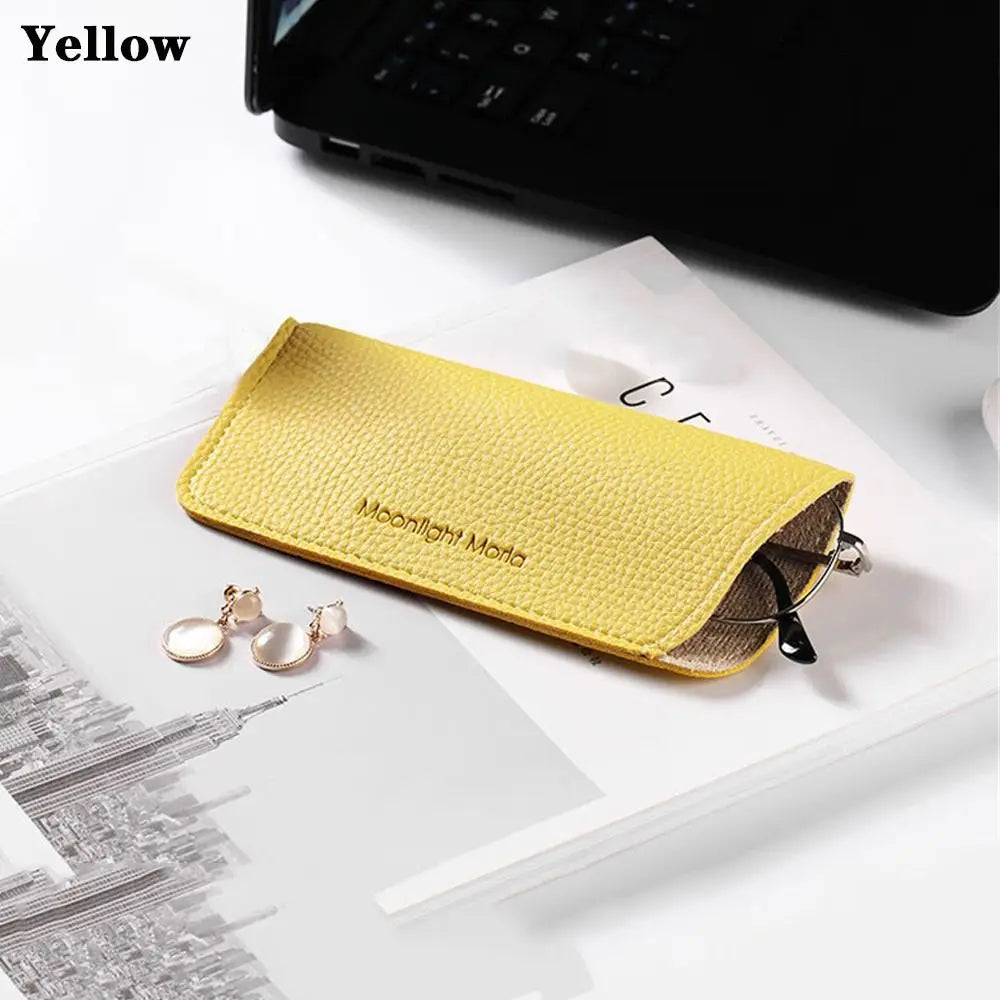 Protective Leather Sunglasses Case
