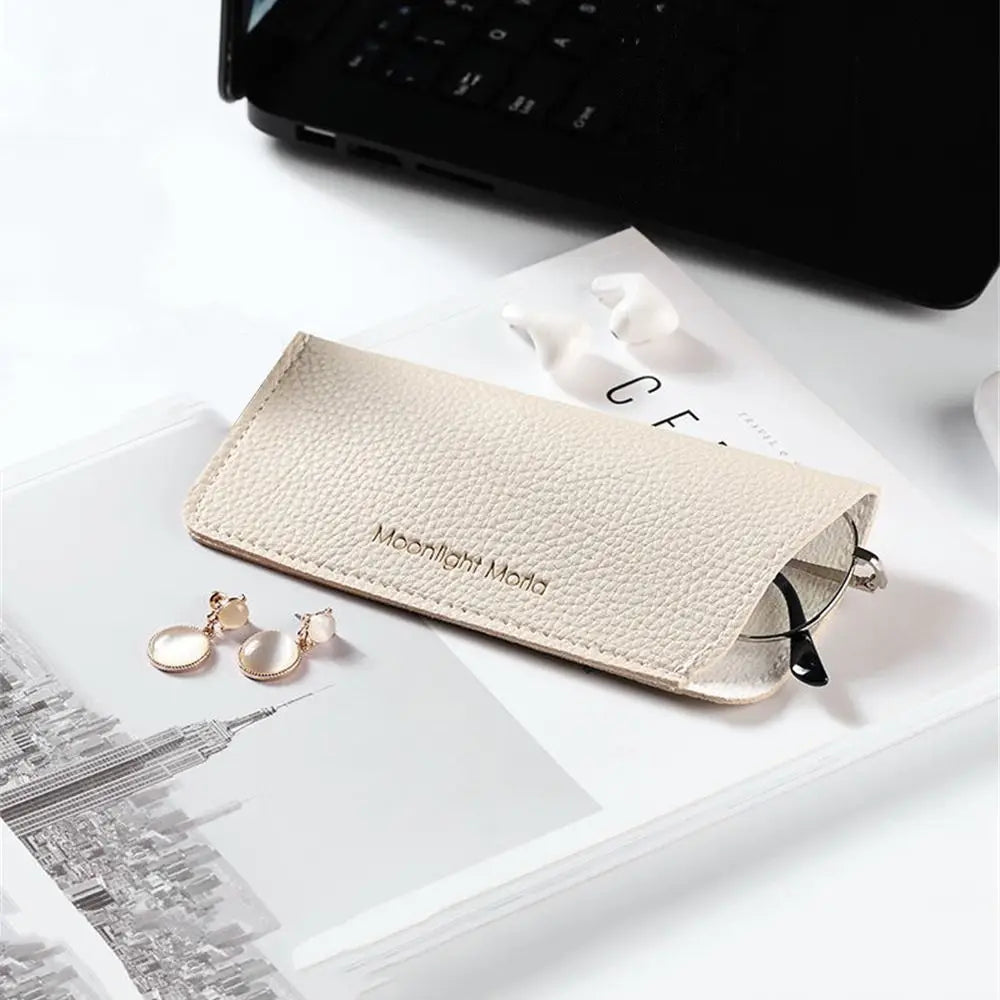 Protective Leather Sunglasses Case