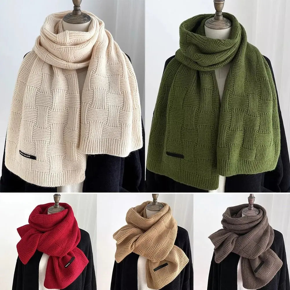 Knitted Imitation Cashmere Scarf