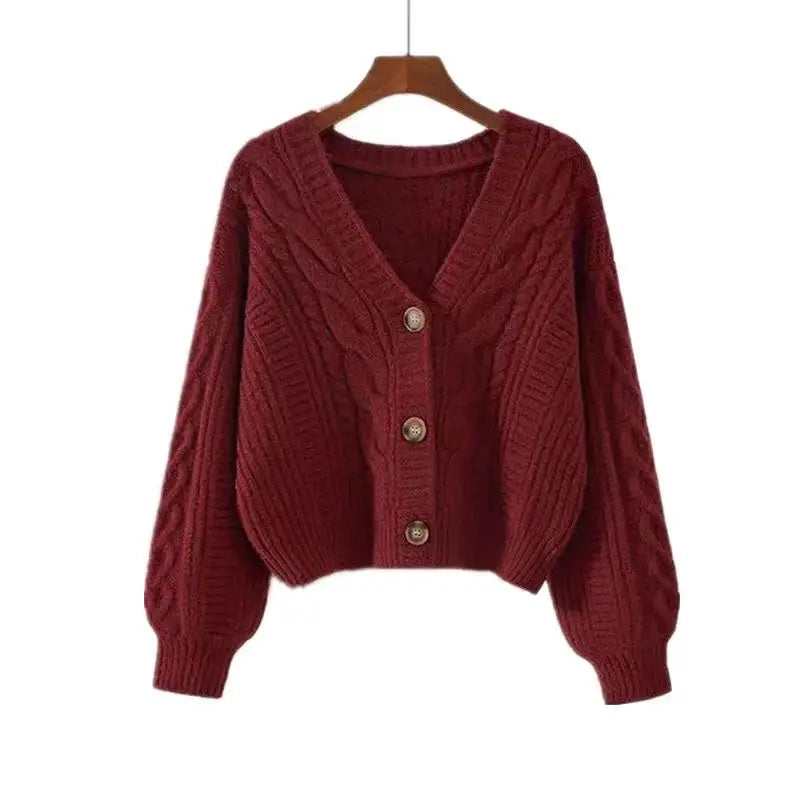 Knitted Fashion Cardigan Sweater