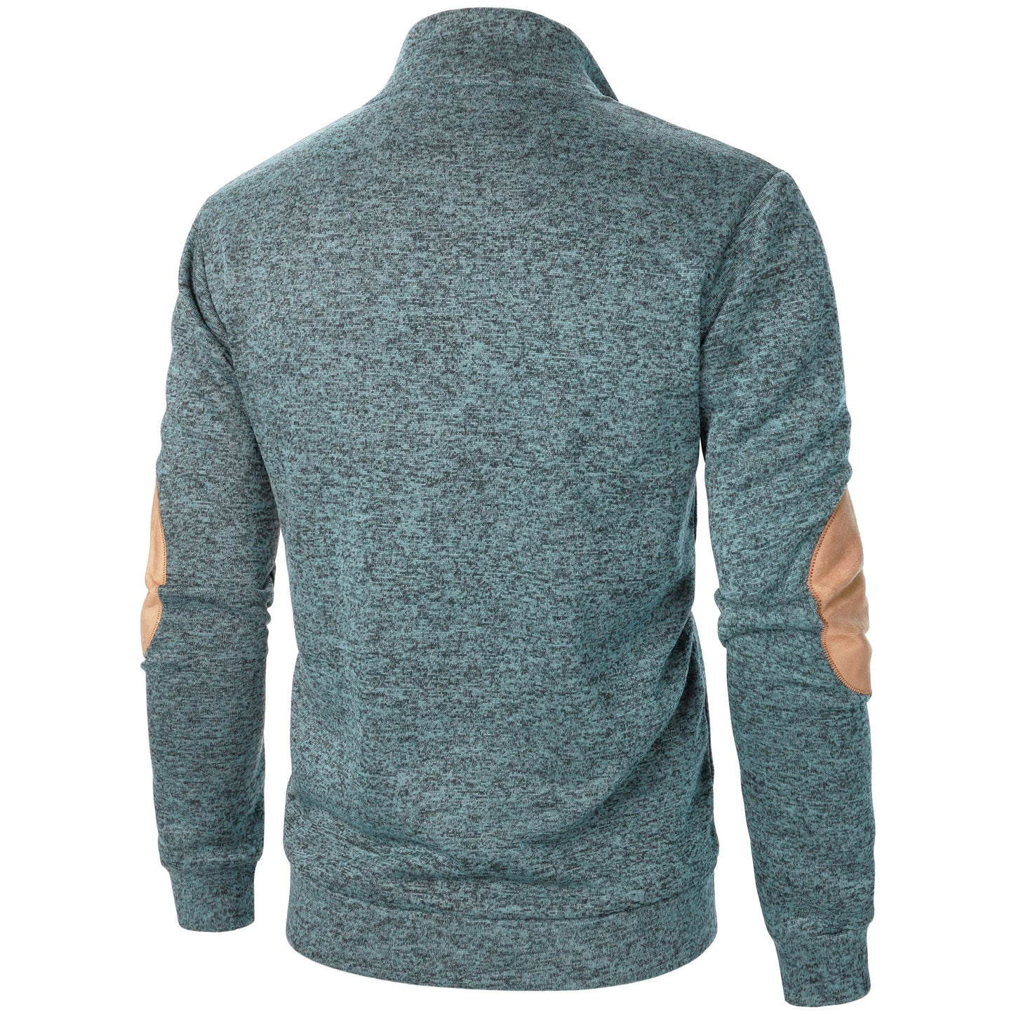 Long Sleeve Stand Collar Knitted Sweater