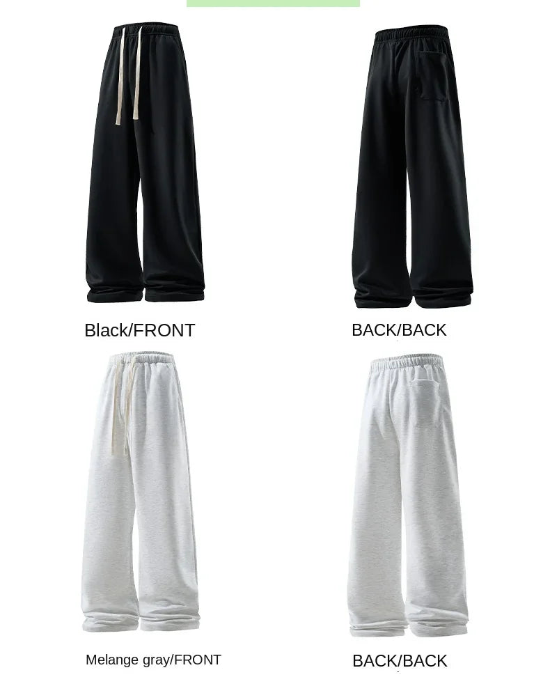 Wide Leg Mens Sweatpants