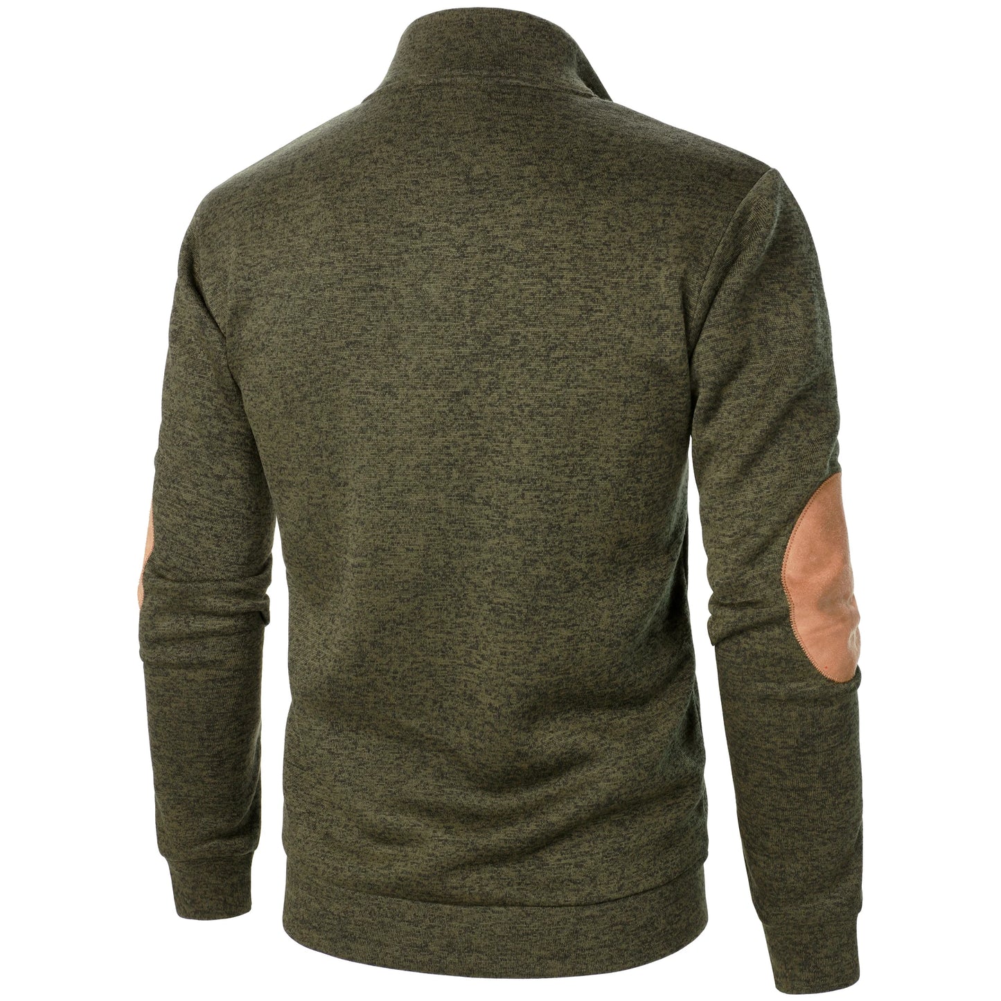 Long Sleeve Stand Collar Knitted Sweater