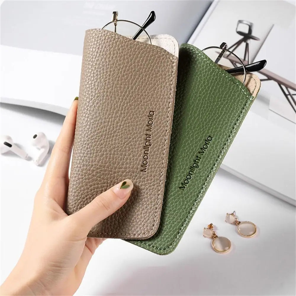 Protective Leather Sunglasses Case