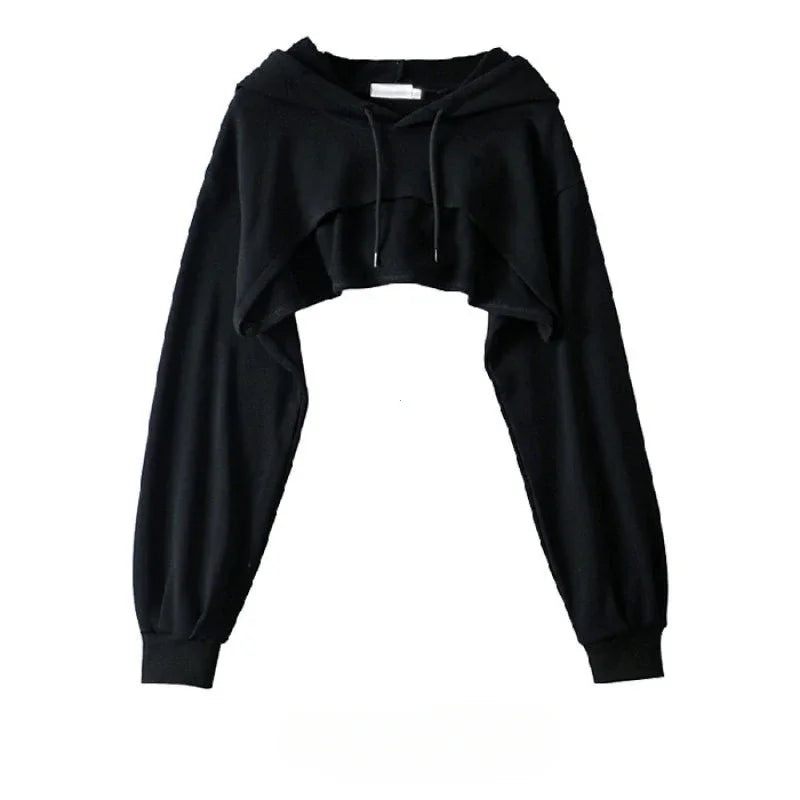 Womens Cropped Hoodie