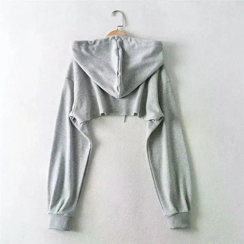 Womens Cropped Hoodie