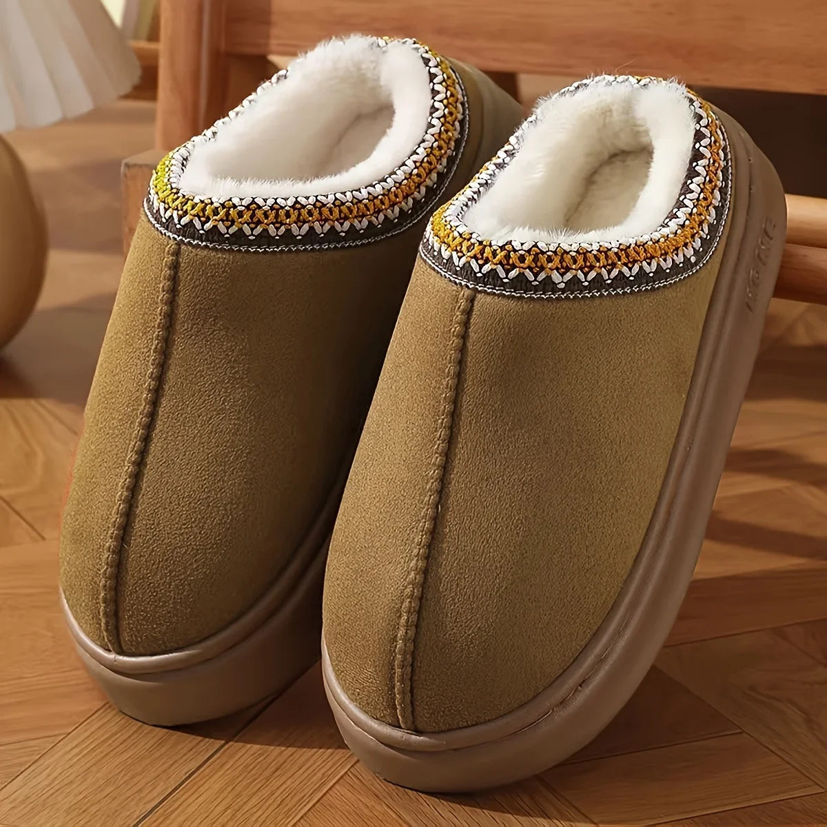 Women's Warm Comfort Lined Slippers