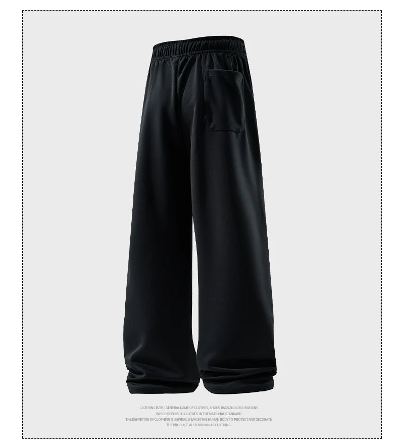 Wide Leg Mens Sweatpants