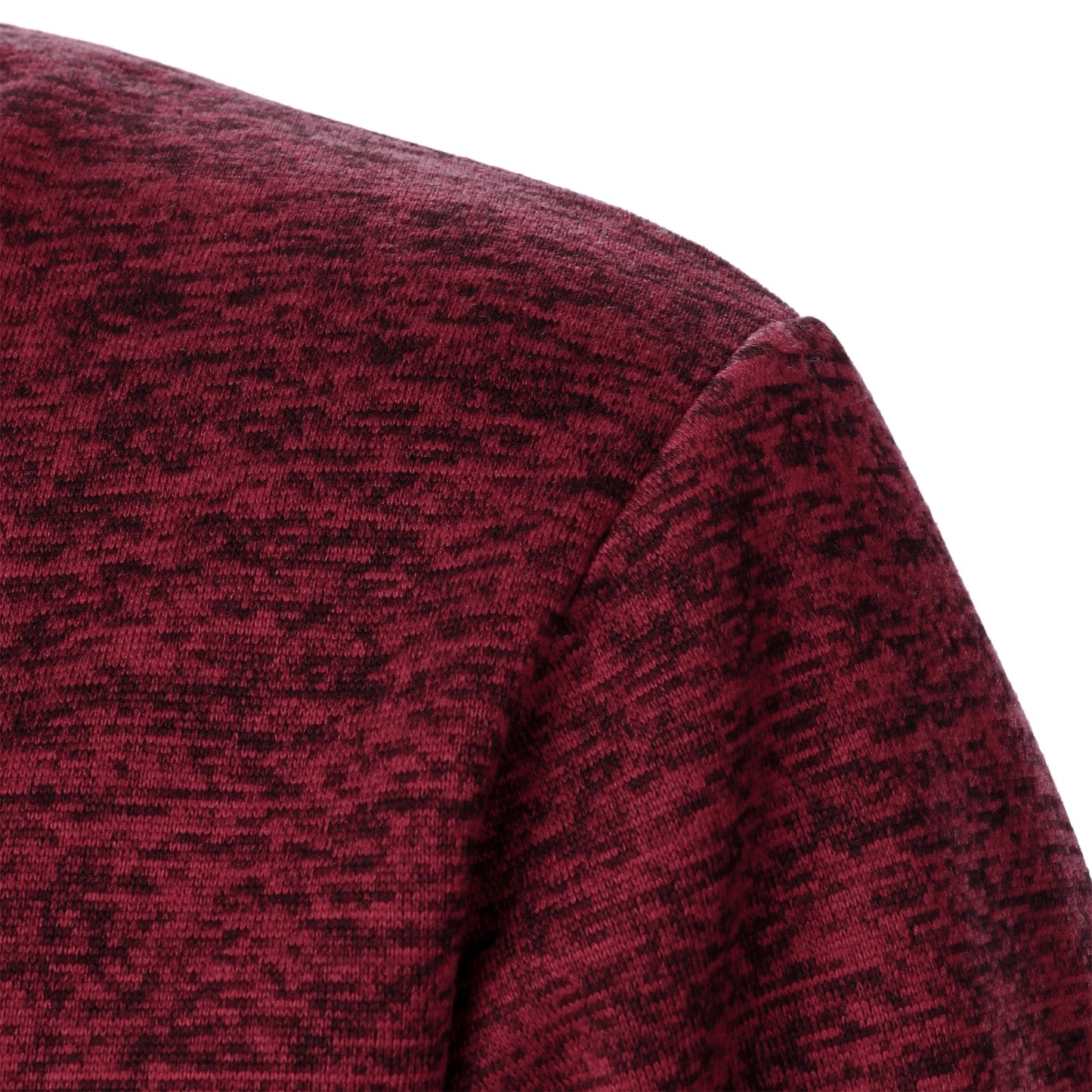 Long Sleeve Stand Collar Knitted Sweater