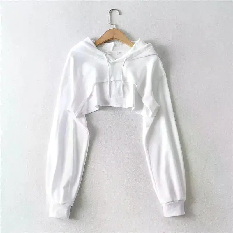 Womens Cropped Hoodie