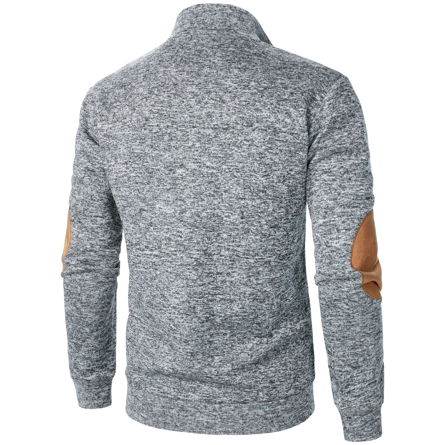 Long Sleeve Stand Collar Knitted Sweater