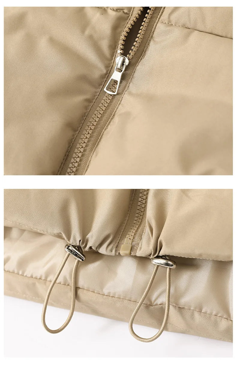 Womens Down Zipper Vest