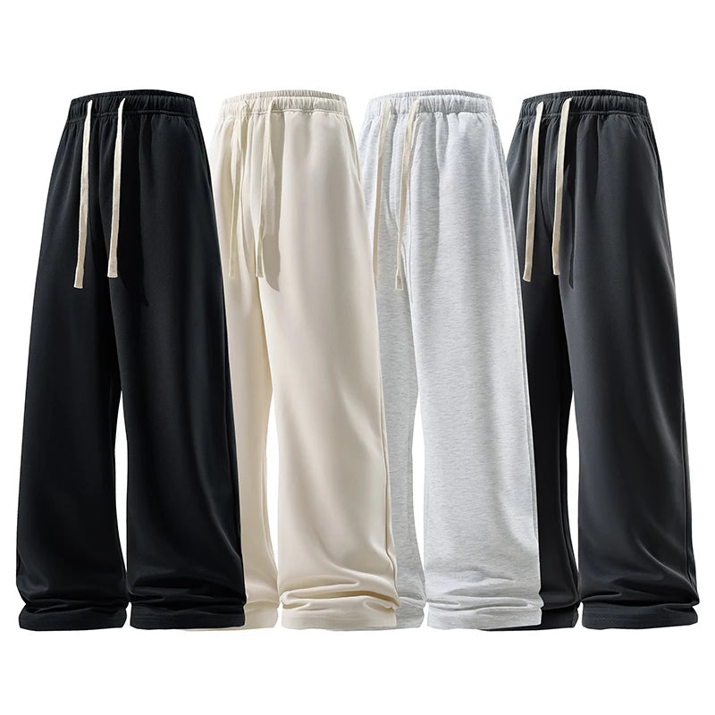 Wide Leg Mens Sweatpants