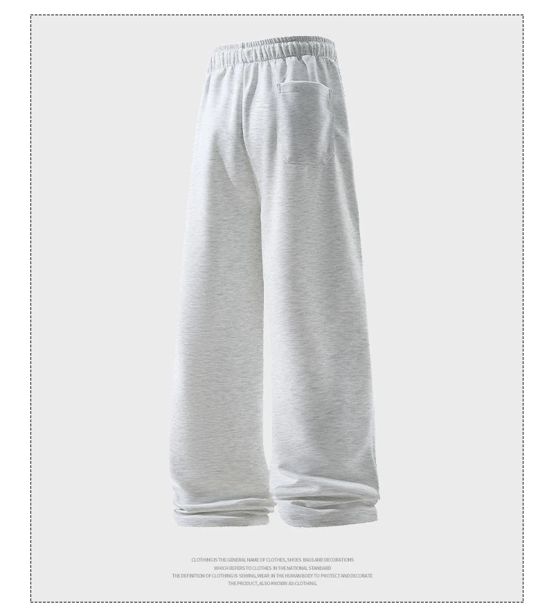 Wide Leg Mens Sweatpants