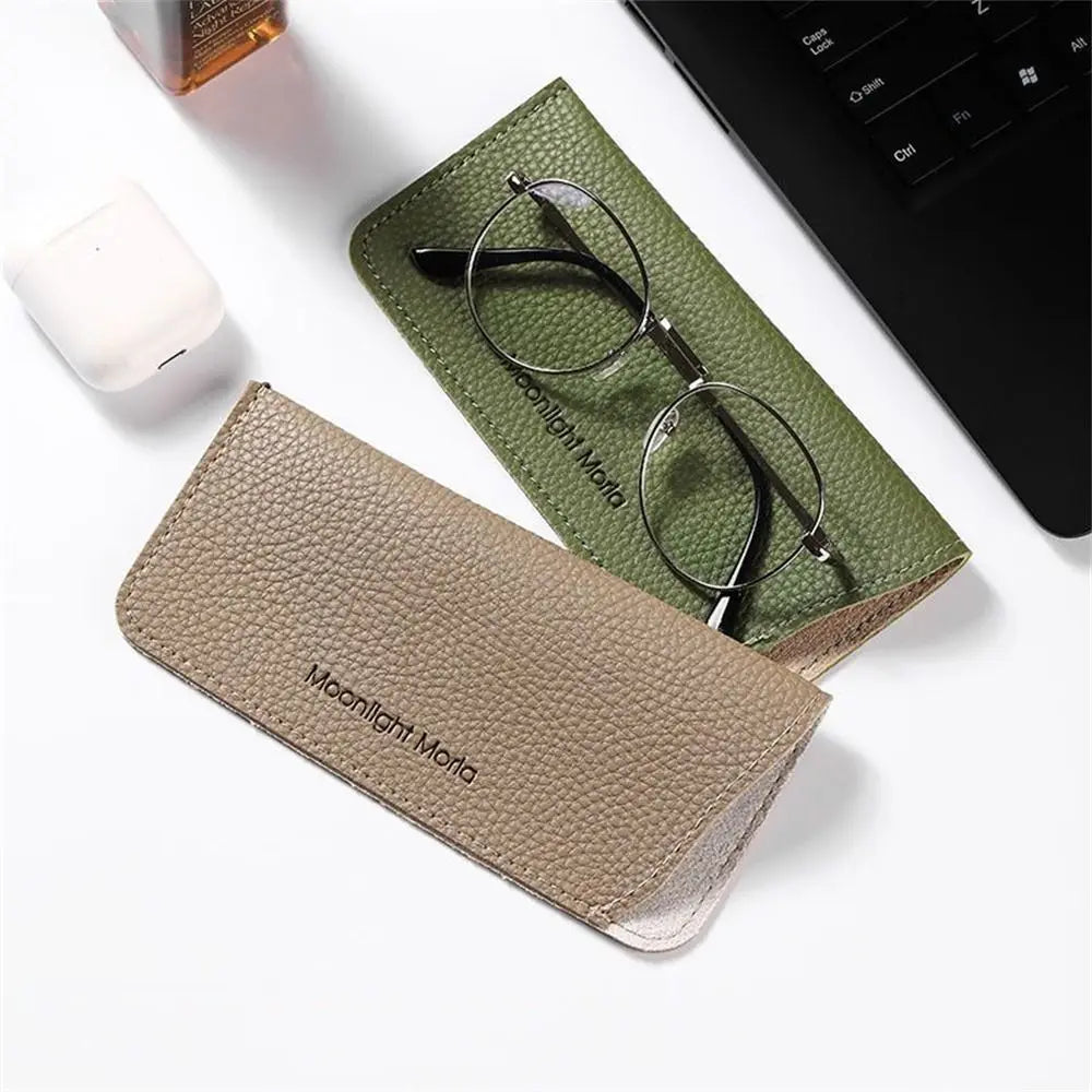 Protective Leather Sunglasses Case