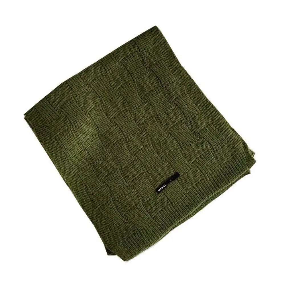 Knitted Imitation Cashmere Scarf