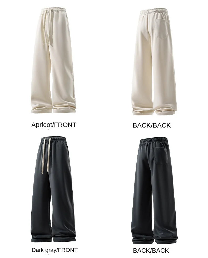 Wide Leg Mens Sweatpants