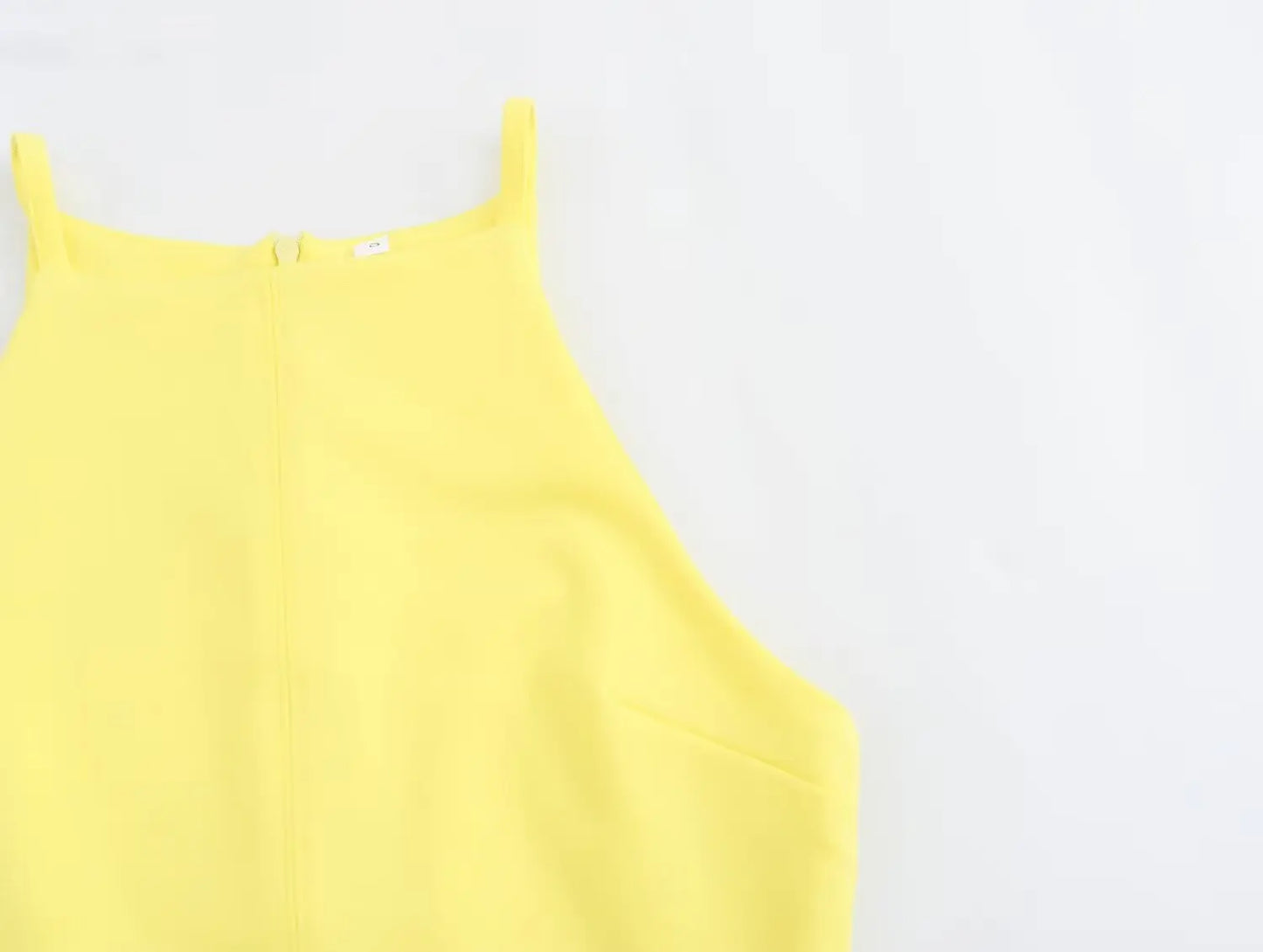 Straight Mini Dress Halter Sleeveless Casual Party Dress