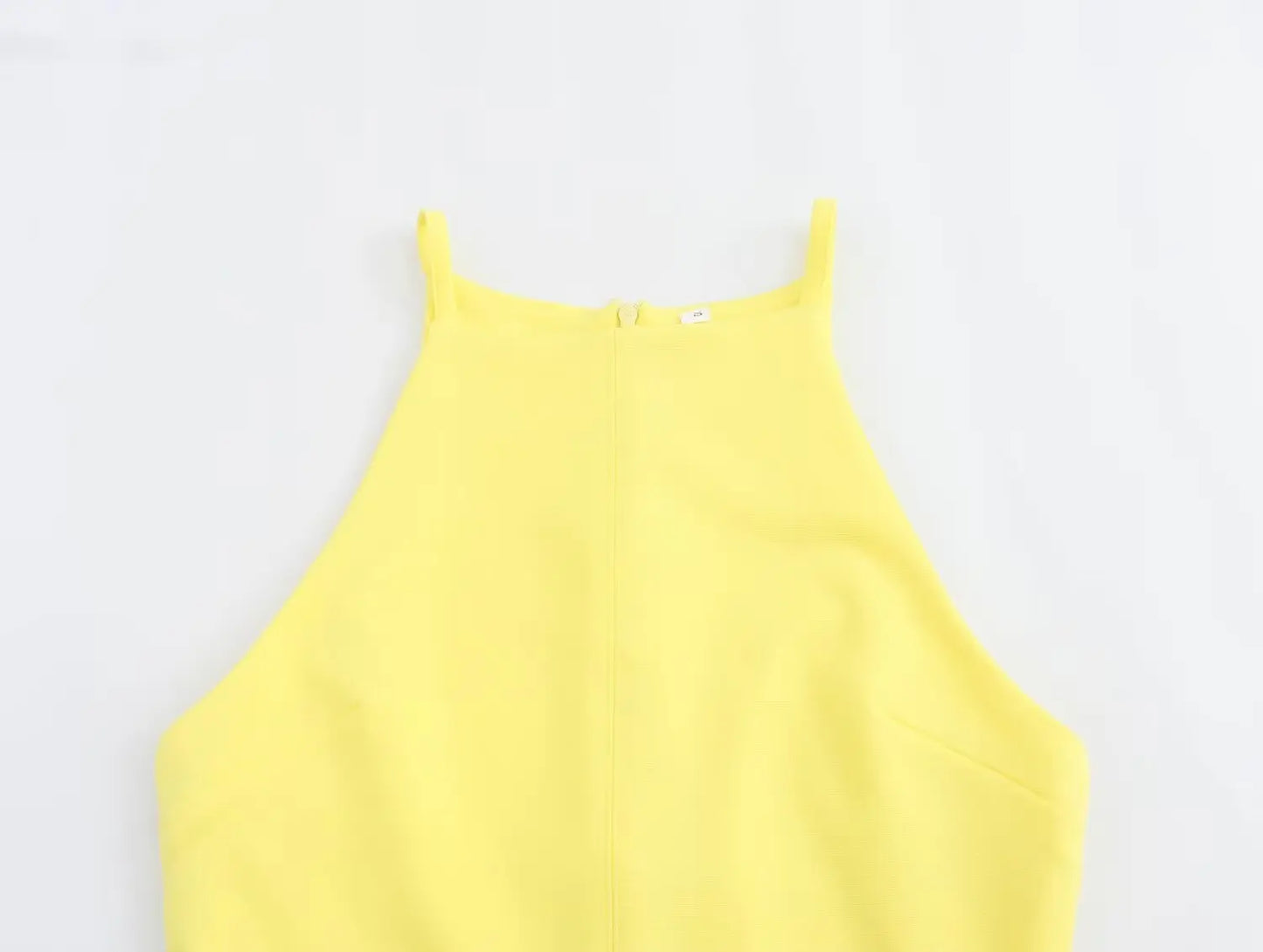 Straight Mini Dress Halter Sleeveless Casual Party Dress