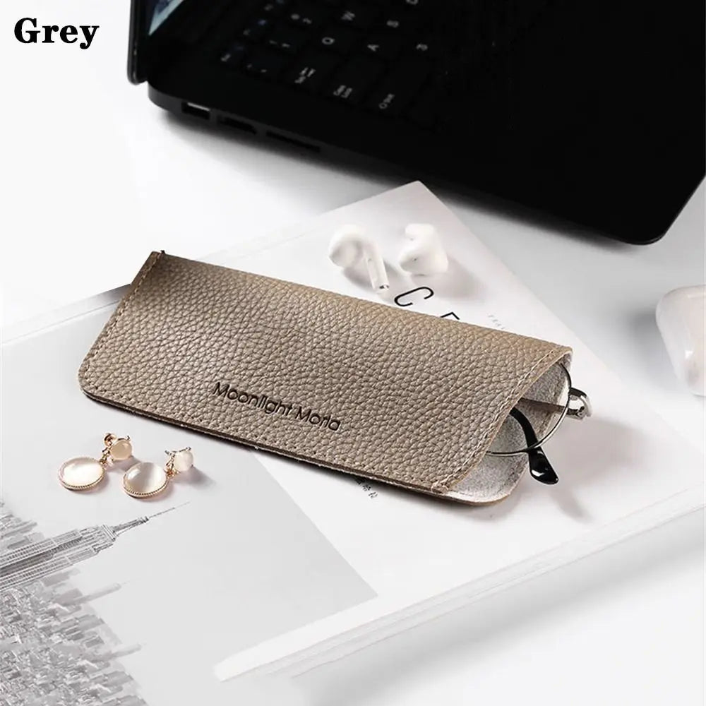 Protective Leather Sunglasses Case