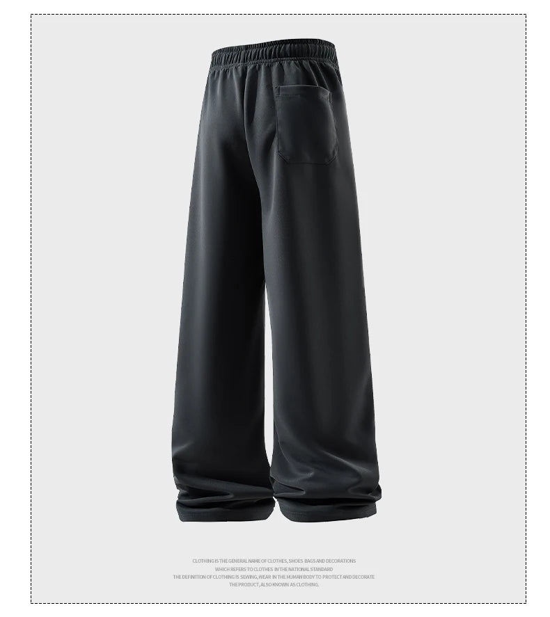 Wide Leg Mens Sweatpants