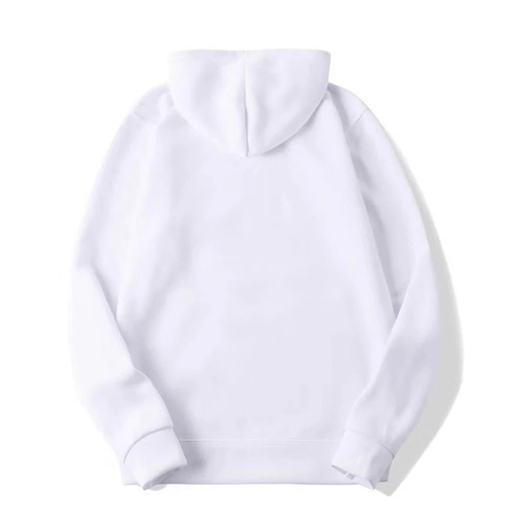 Plain Fleece Pullover Hoodie