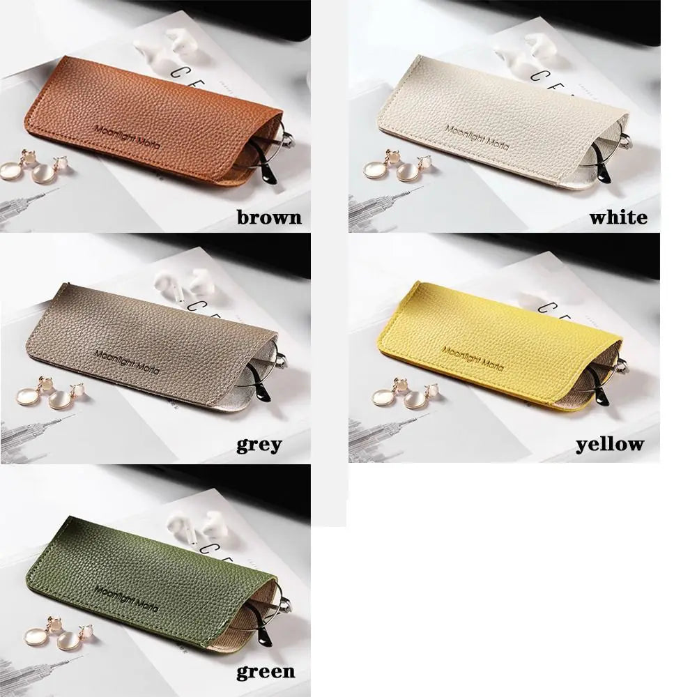 Protective Leather Sunglasses Case